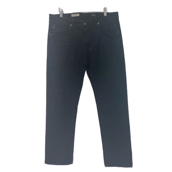 AG Adriano Goldschmied The Graduate SUD Tailored Leg Pants Black Men's 34x32 - Picture 1 of 15